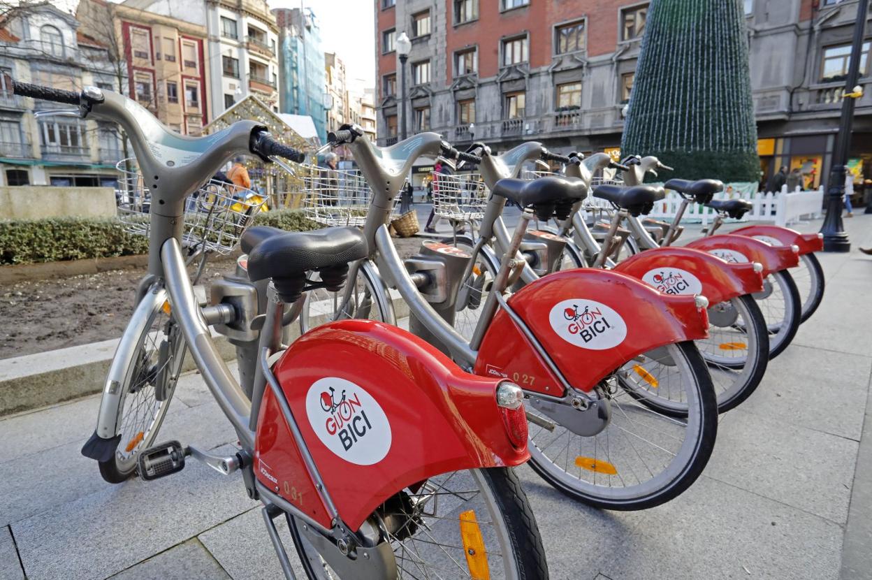 Foto bicicletas gijon